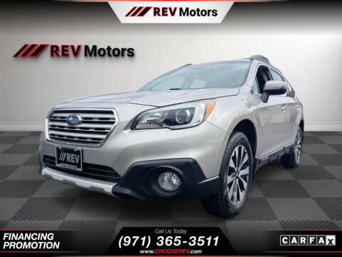 2016 Subaru Outback 2.5i Limited