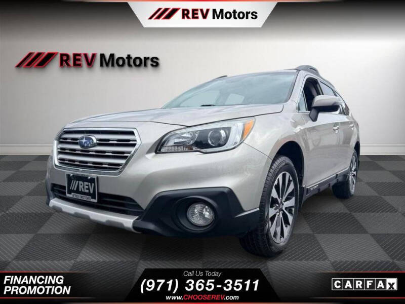 2016 Subaru Outback 2.5i Limited