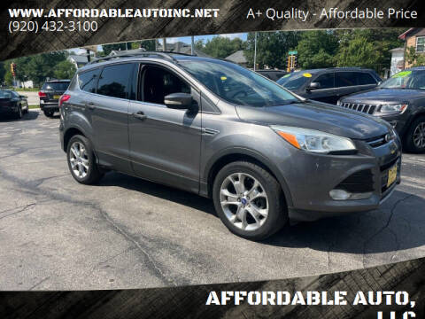 2013 Ford Escape for sale at AFFORDABLE AUTO, LLC in Green Bay WI