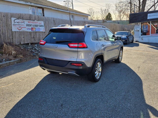 2016 Jeep Cherokee for sale at PAKLAND AUTO SALES in Auburn, MA