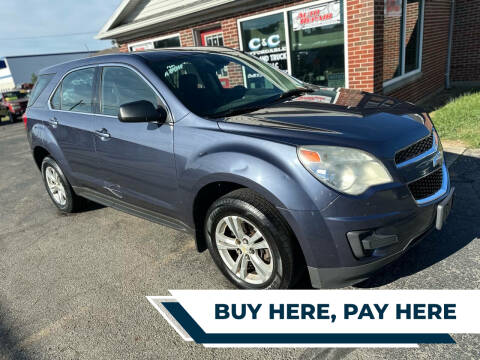 2013 Chevrolet Equinox for sale at C&C Affordable Auto sales and service. in Tipp City OH