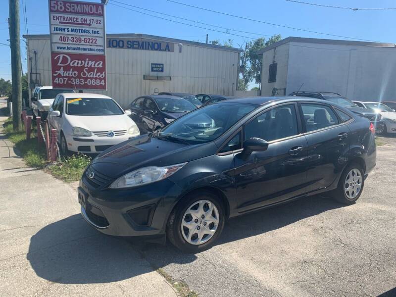 2011 Ford Fiesta for sale at DAVINA AUTO SALES in Longwood FL