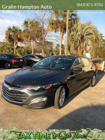 2019 Chevrolet Malibu for sale at Gralin Hampton Auto Sales in Summerville SC