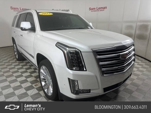 2017 Cadillac Escalade for sale at Leman's Chevy City in Bloomington IL