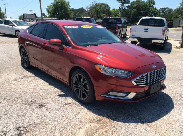 2018 Ford Fusion for sale at SPRINGTIME MOTORS in Huntsville, TX