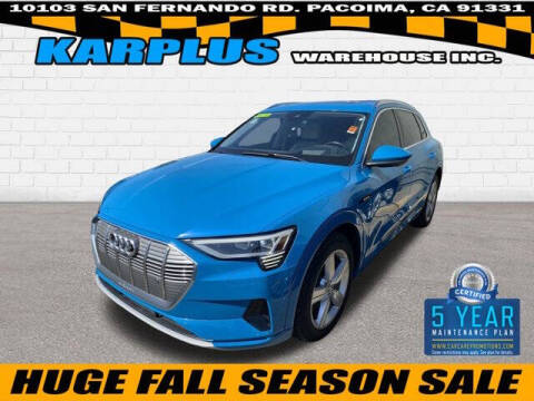 2019 Audi e-tron for sale at Karplus Warehouse in Pacoima CA