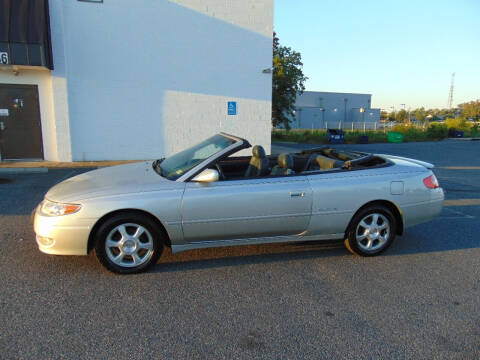 2002 Toyota Camry Solara for sale at CR Garland Auto Sales in Fredericksburg VA