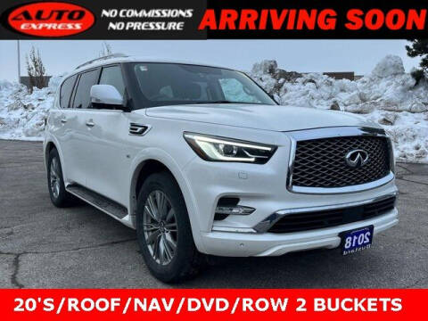 2018 Infiniti QX80 for sale at Auto Express in Lafayette IN