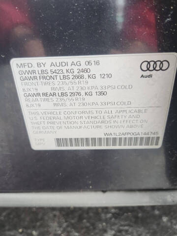 2016 Audi Q5 2.0T quattro Premium Plus