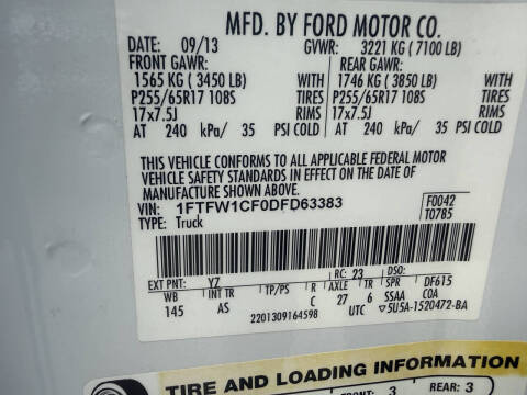 2013 Ford F-150 XL