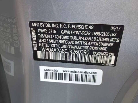 2018 Porsche 718 Cayman