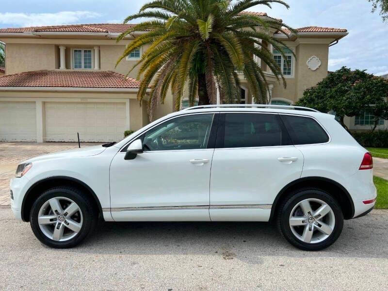 2012 Volkswagen Touareg for sale at B2 AUTO SALES in Pompano Beach, FL