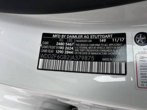 2018 Mercedes-Benz E-Class E 400 4MATIC