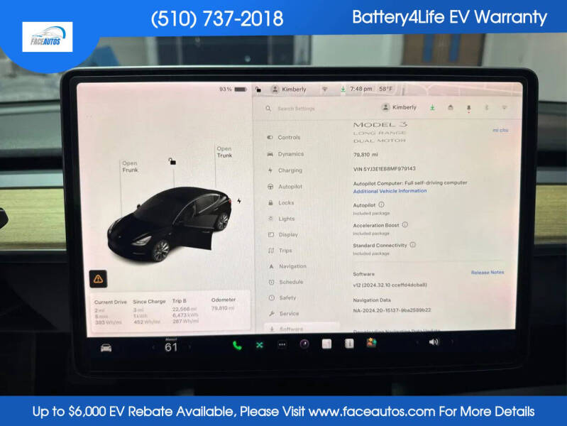 2021 Tesla Model 3 Long Range