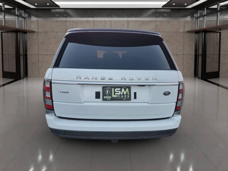 2016 Land Rover Range Rover HSE