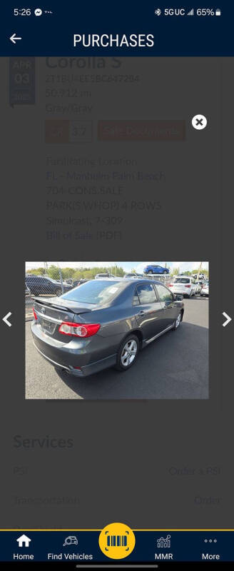 2011 Toyota Corolla S