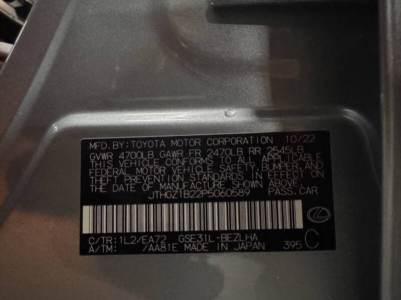 2023 Lexus IS 350 F SPORT