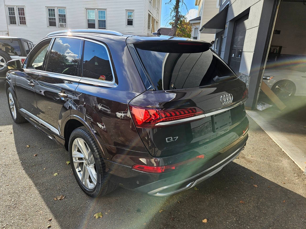 2020 Audi Q7 for sale at RENOS AUTO SALES LLC in Waterbury, CT