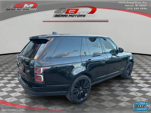 2020 Land Rover Range Rover P525 HSE