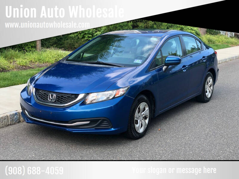2014 Honda Civic for sale at Union Auto Wholesale in Union NJ