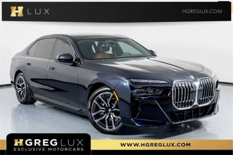 2023 BMW i7 for sale at HGREG LUX EXCLUSIVE MOTORCARS in Pompano Beach FL