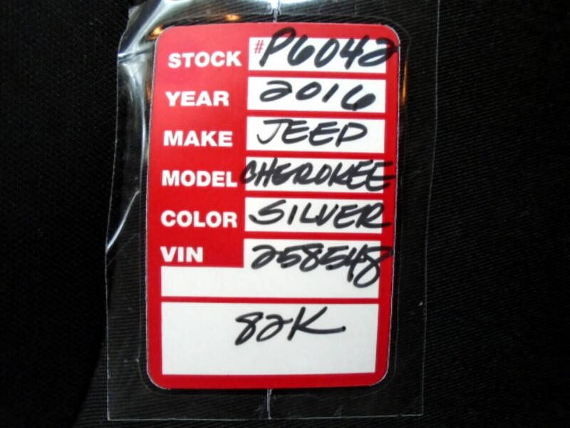 2016 Jeep Cherokee Sport