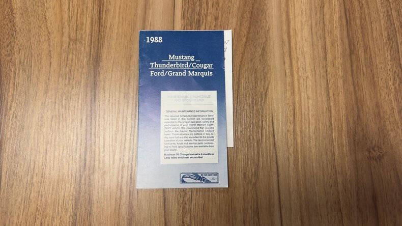 1988 Ford Mustang