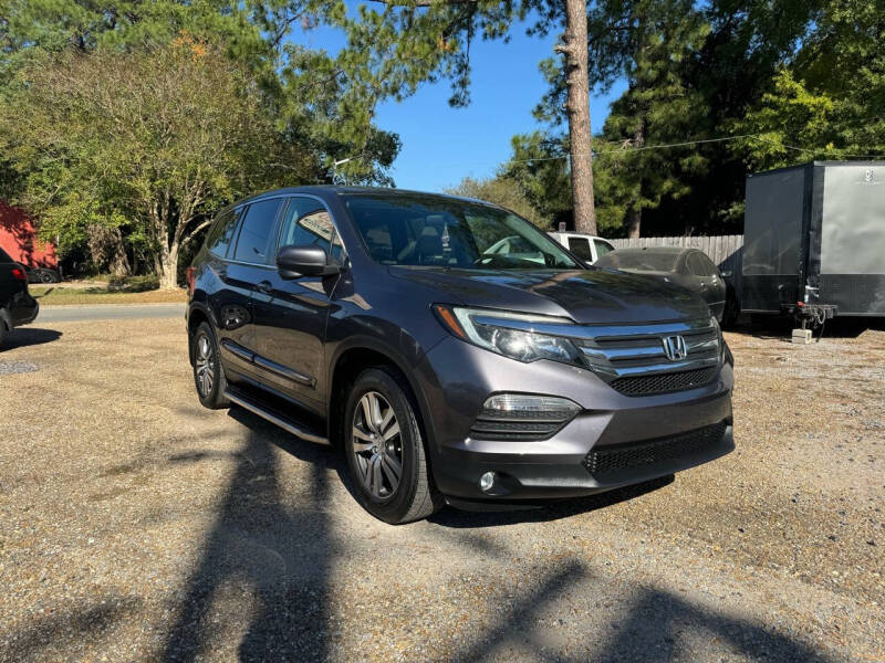 Used 2017 Honda Pilot EX-L with VIN 5FNYF5H51HB008961 for sale in Lafayette, LA