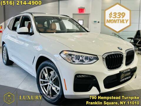 2020 BMW X3 for sale at LUXURY MOTOR CLUB in Franklin Square NY