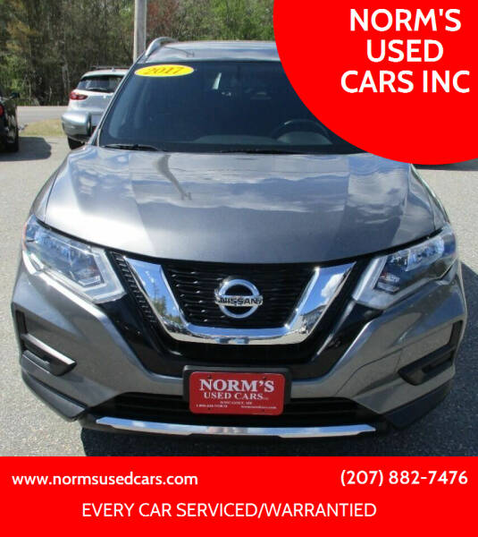 2017 Nissan Rogue for sale at NORM'S USED CARS INC in Wiscasset ME