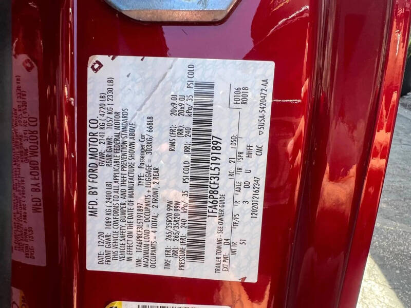 2020 Ford Mustang GT Premium