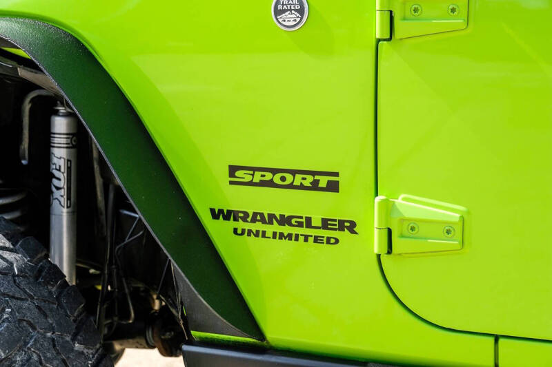 2012 Jeep Wrangler Unlimited Sport