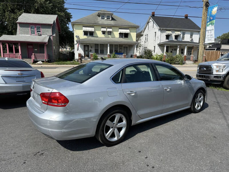 2012 Volkswagen Passat SE PZEV