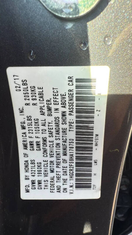 2017 Honda Accord Sport