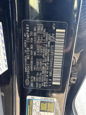 2016 Hyundai Tucson SE