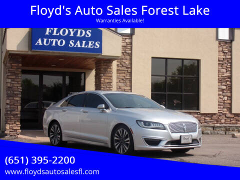 2017 Lincoln MKZ for sale at Floyd's Auto Sales Forest Lake in Forest Lake MN