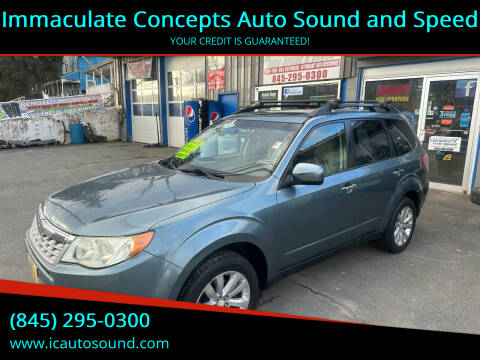 2011 Subaru Forester for sale at Immaculate Concepts Auto Sound and Speed in Liberty NY