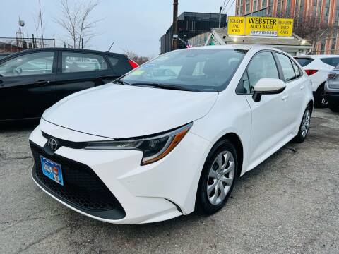 2020 Toyota Corolla for sale at Webster Auto Sales in Somerville MA