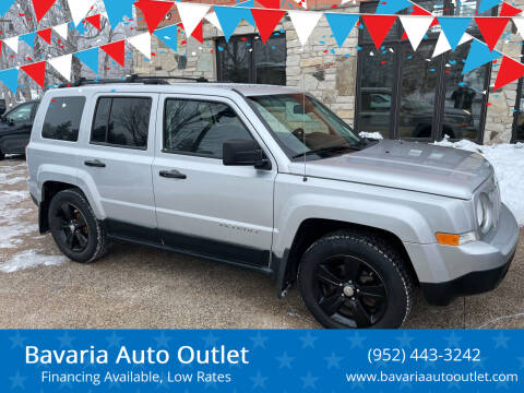 2012 Jeep Patriot for sale at Bavaria Auto Outlet in Victoria MN