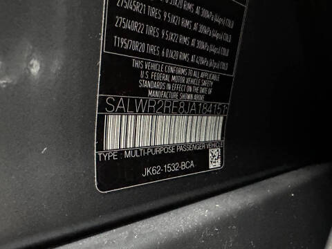 2018 Land Rover Range Rover Sport Supercharged Dynamic