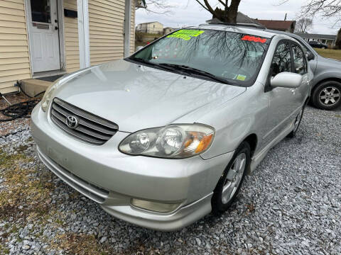 2004 Toyota Corolla for sale at Ricart Auto Sales LLC in Myerstown PA