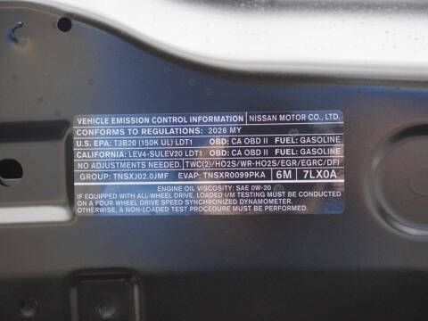 2026 Nissan Kicks SR