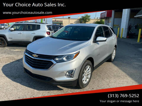 2020 Chevrolet Equinox for sale at Your Choice Auto Sales Inc. in Dearborn MI