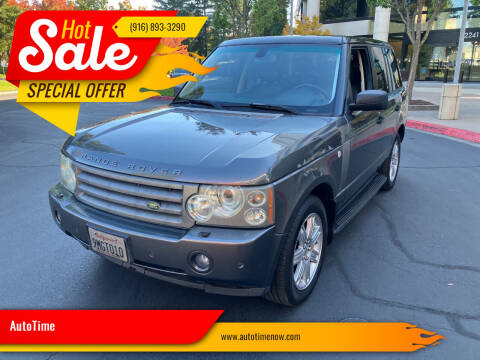 2006 Land Rover Range Rover for sale at AutoTime in Sacramento CA