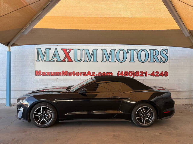 2021 Ford Mustang for sale at Maxum Motors Limited in Chandler, AZ