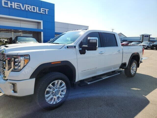 Used 2021 GMC Sierra 2500 Denali HD Denali with VIN 1GT49REY2MF244181 for sale in Finley, ND