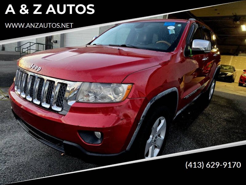 2011 Jeep Grand Cherokee for sale at A & Z AUTOS in Westfield MA