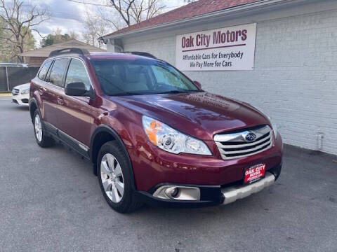 2011 Subaru Outback for sale at Oak City Motors in Garner NC