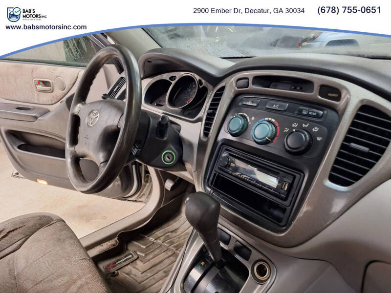 2002 Toyota Highlander