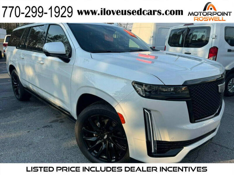 2023 Cadillac Escalade ESV for sale at Motorpoint Roswell in Roswell GA